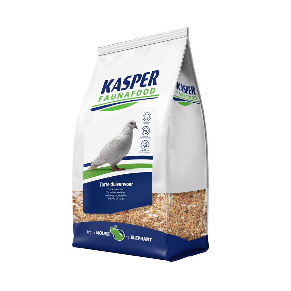 KASPER FAUNAFOOD TORTELDUIVENVOER 3 KG