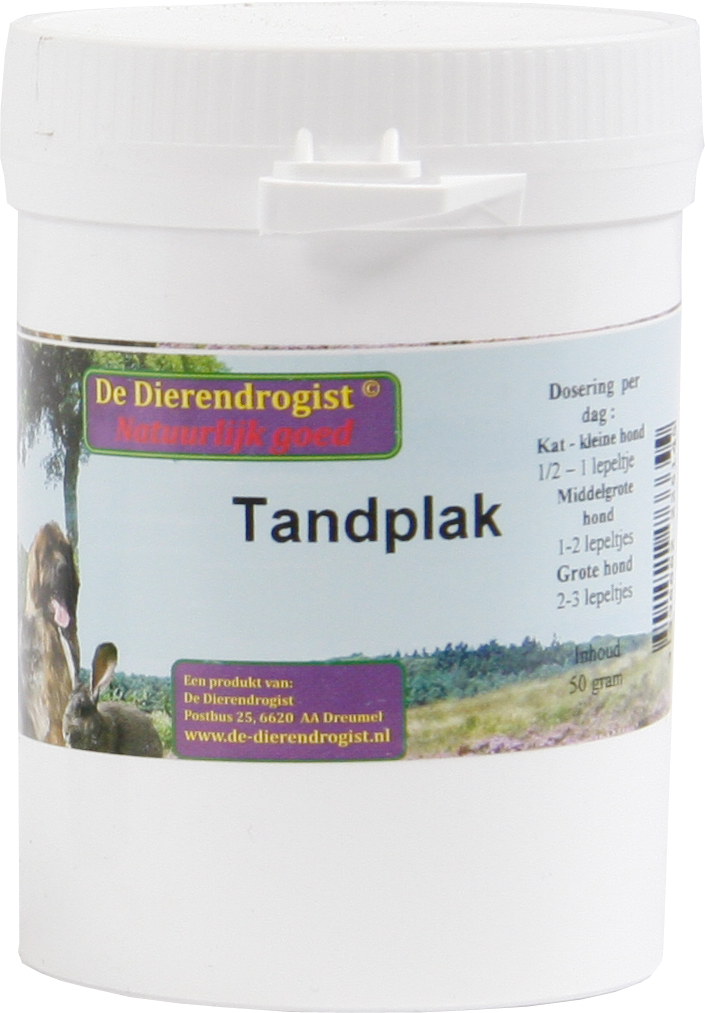 DIERENDROGIST TANDPLAK 50 G