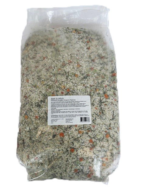 DIERENDROGIST BACK TO NATURE KRAEUTER/GEMUESE/REISE 9 KG