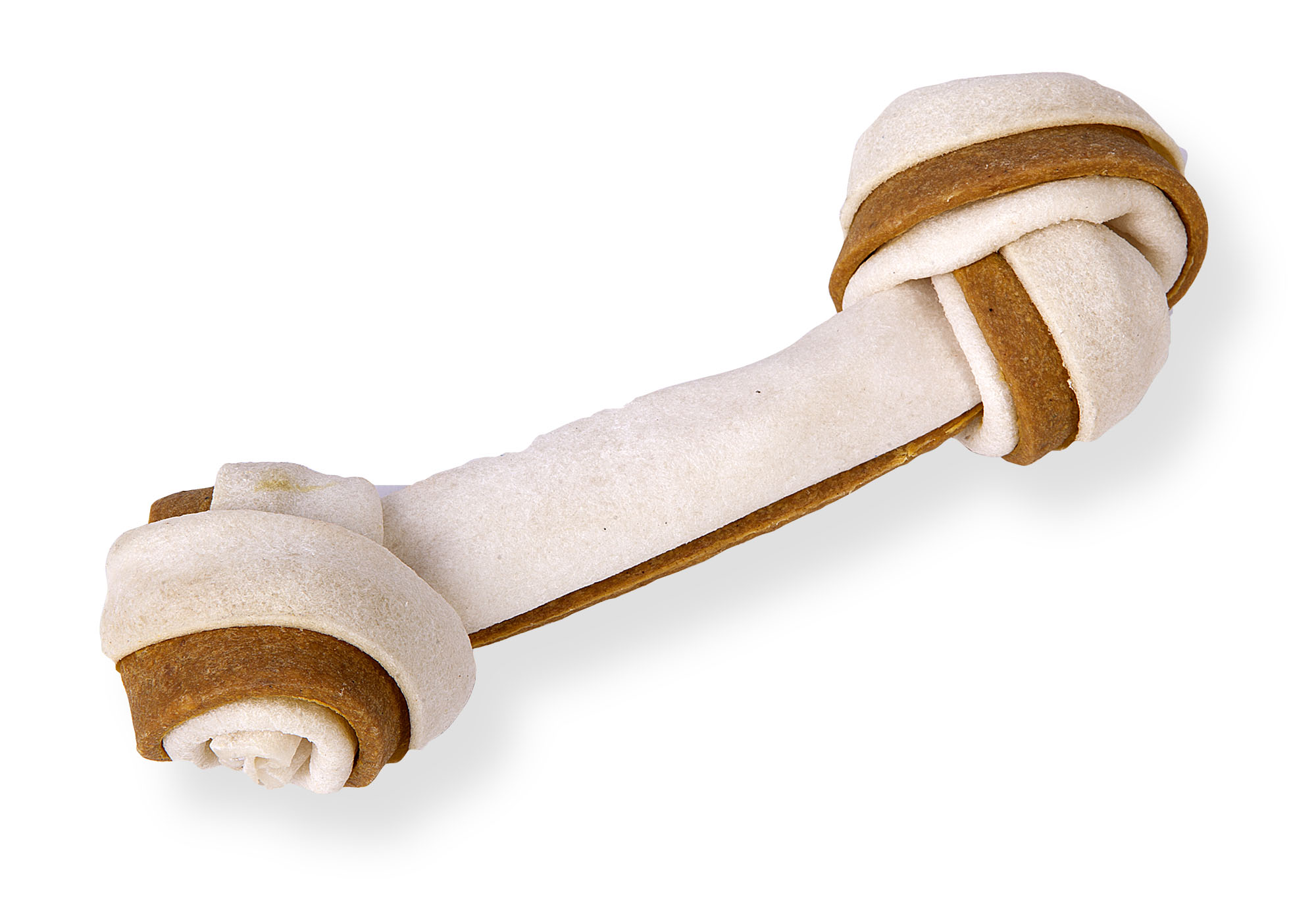 PETSNACK DUOKNOOP MIT SEMI-MOIST STRIP 17,5 CM 5 STK.
