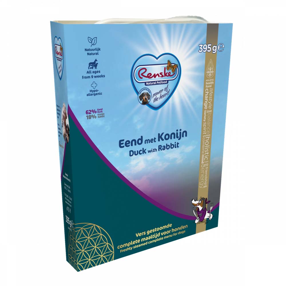 RENSKE FRISCH FLEISCH ENTE/KANINCHEN 10X395 G
