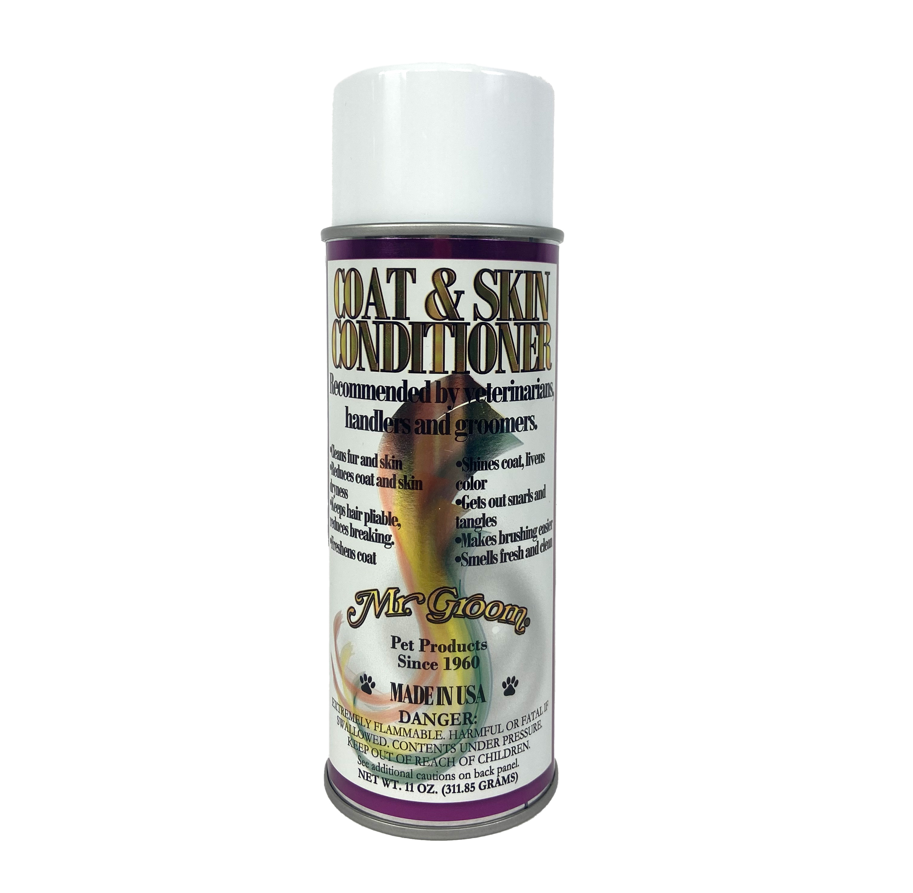 MR GROOM COAT UND SKIN CONDITIONER UND GLANSSPRAY
