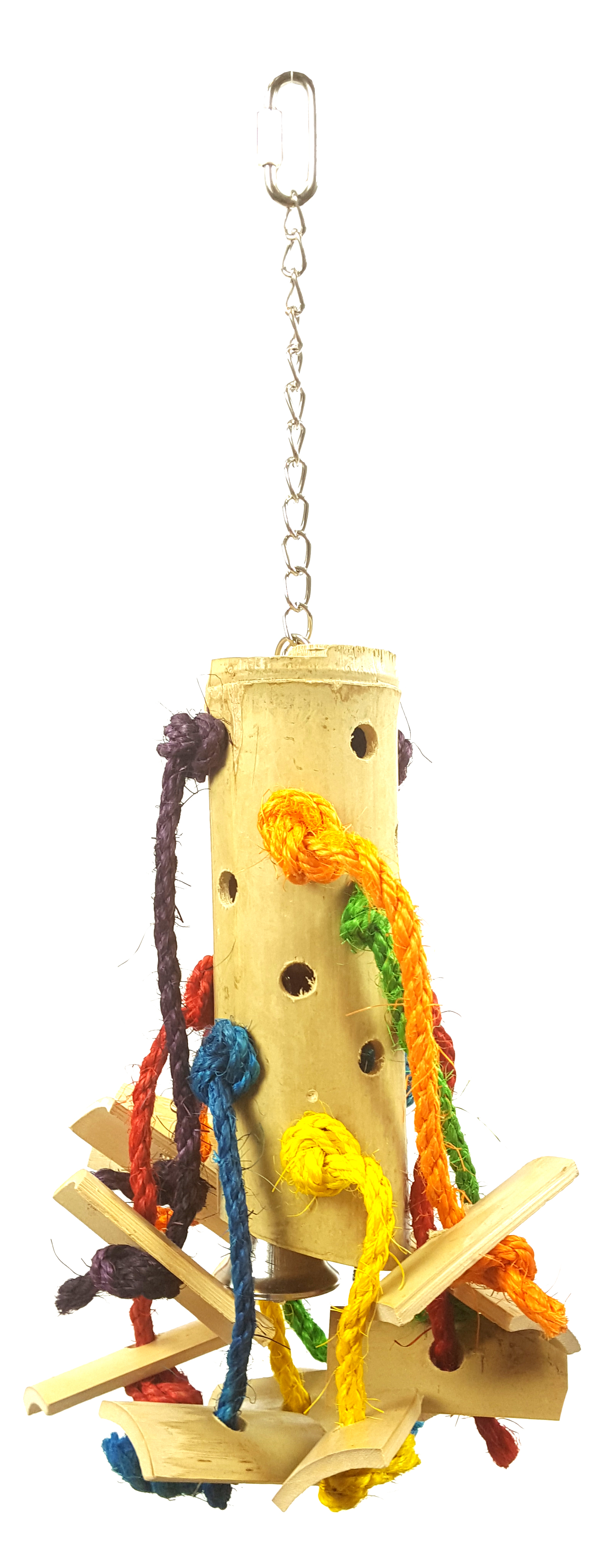 HAPPY HAUBE VOGELSPEELGOED PUZZEL BAMBUS 48X24X24 CM