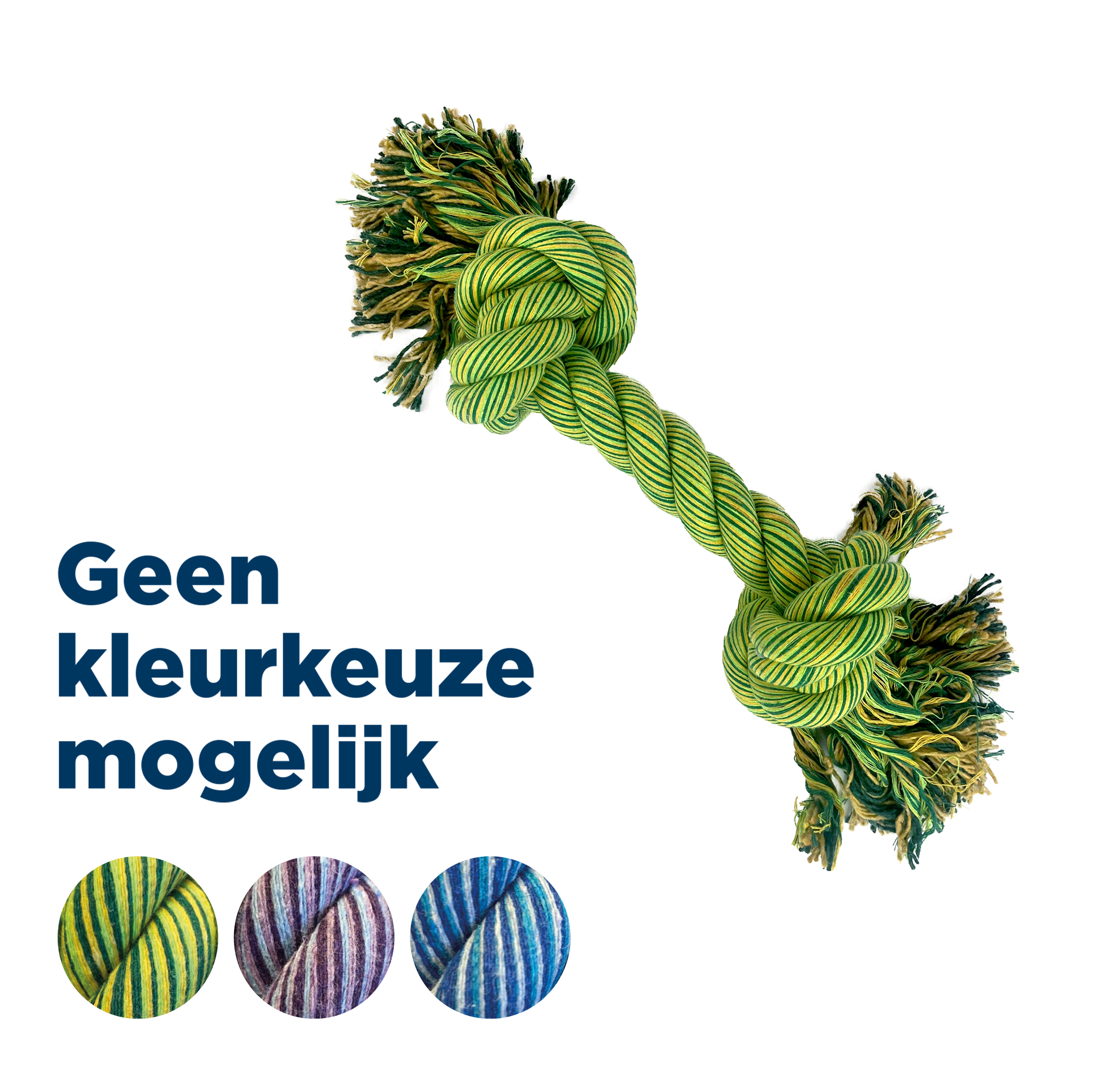 HAPPY HAUBE FLOSSIN FUN 2 KNOOP SUPER 50X13X13 CM