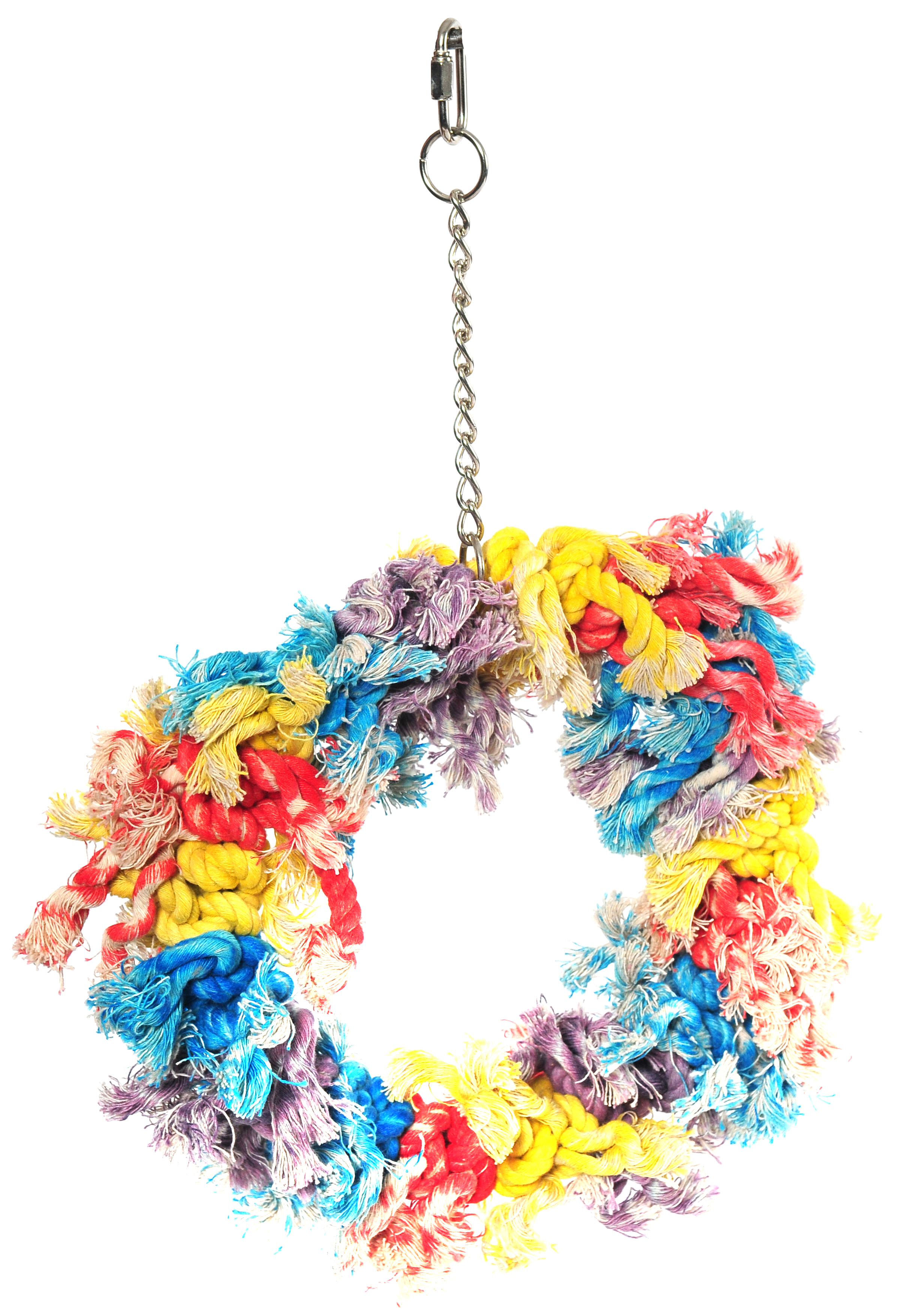 HAPPY HAUBE PAPEGAAI FLOSSIN RING 28X23X8 CM
