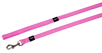 ROGZ FOR DOGS SNAKE LUNGE LEINE ROSA 16 MMX1,8 M