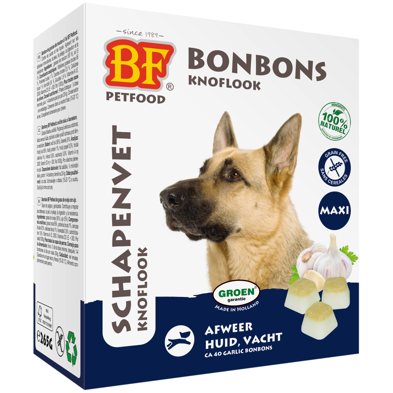 BF PETFOOD SCHAFFETT MAXI BONBONS KNOBLAUCH 40 STK.