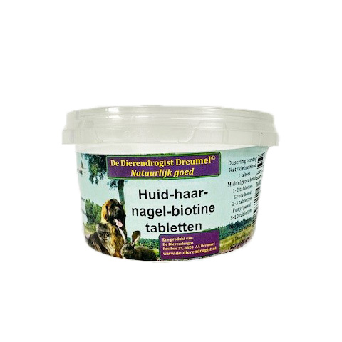 DIERENDROGIST HAUT-HAAR-NAGEL-BIOTIN TABLETTEN 100 STK.