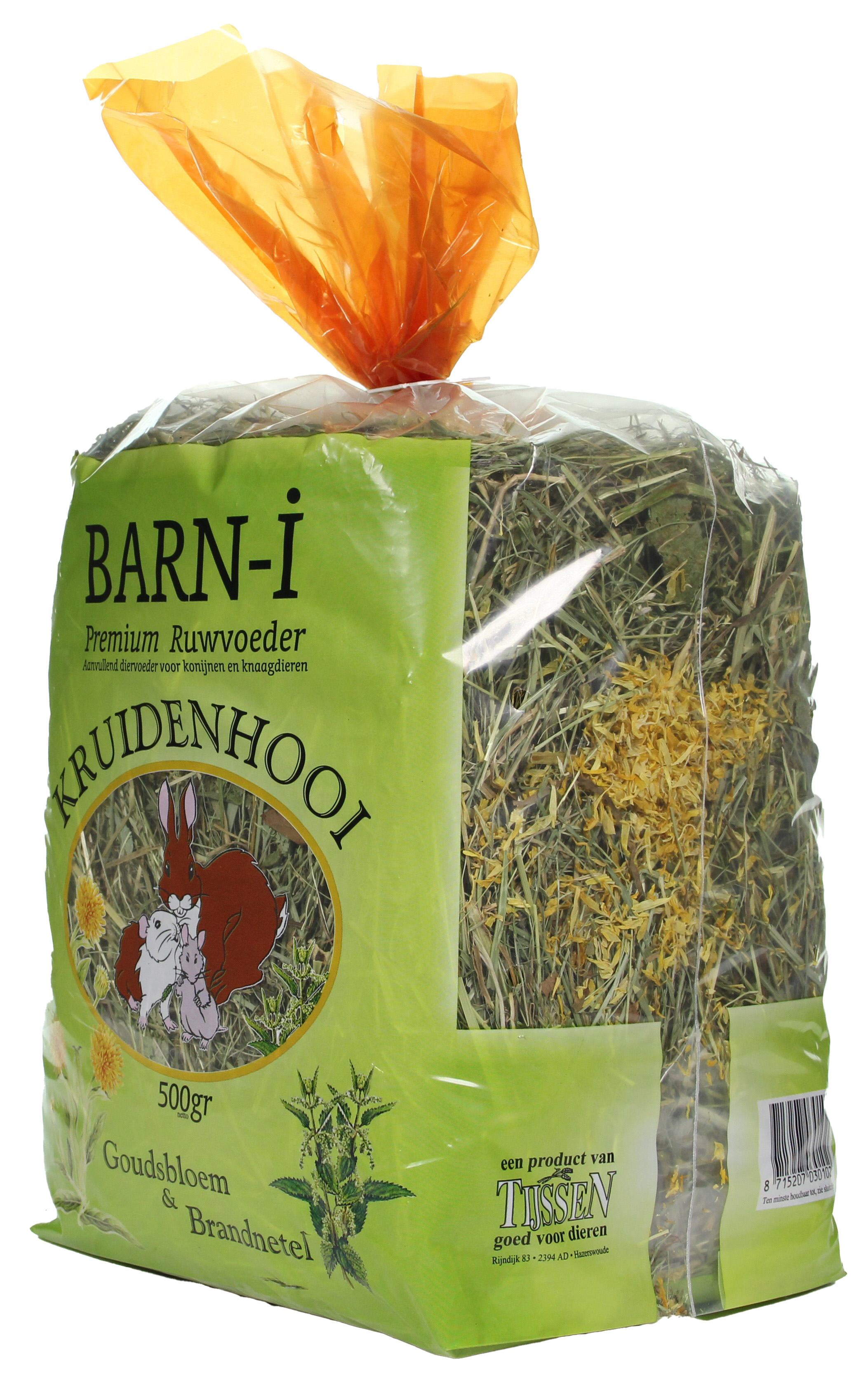 BARN-I KRUIDENHOOI GOUDSBLOEM/BRANDNETEL 6X500 G