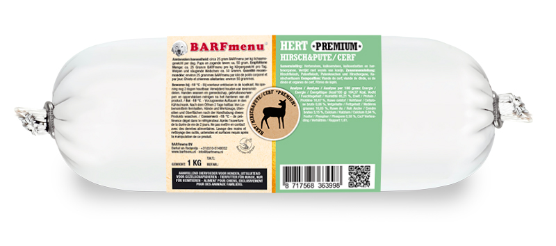 BARFMENU HERT PREMIUM HUNDEFUTTER 1000 G