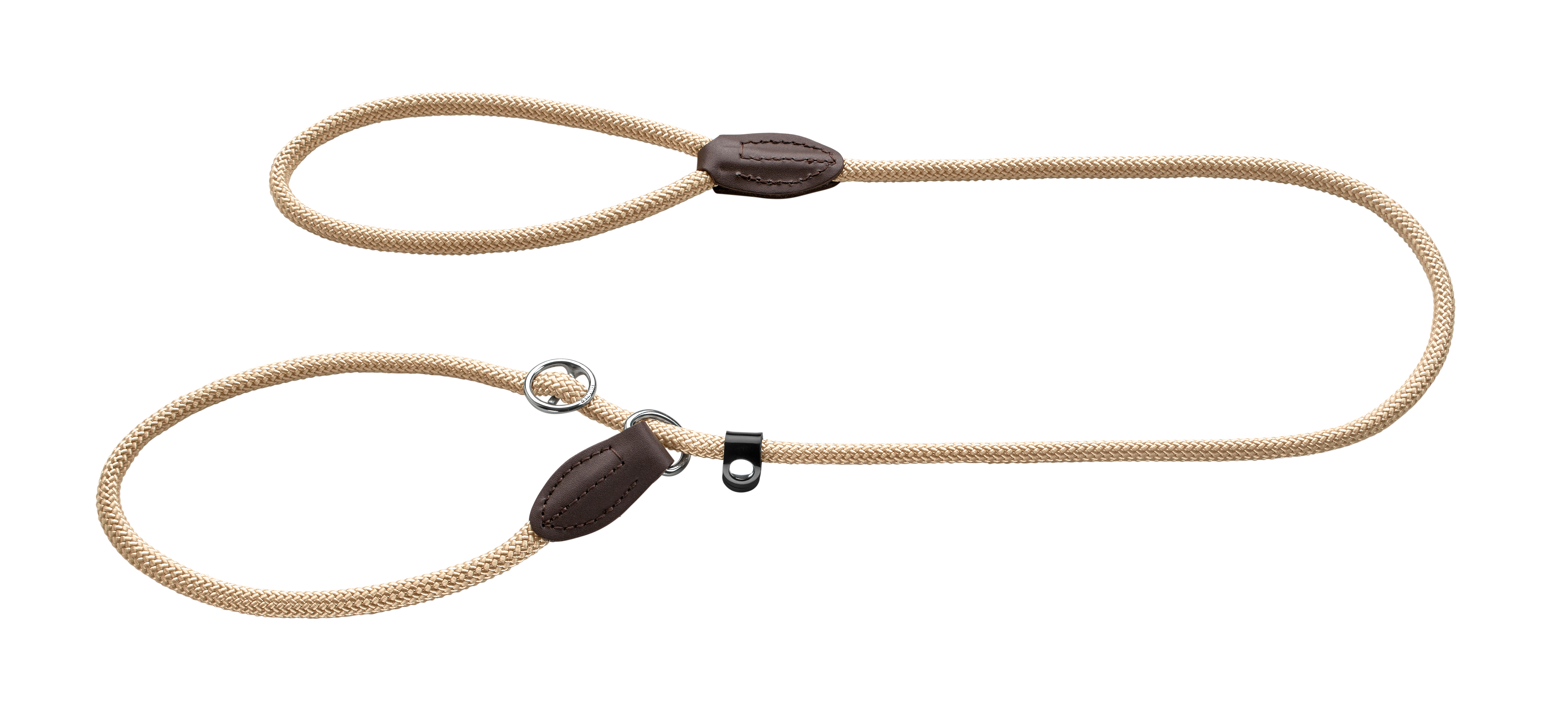 HUNTER RETRIEVERLEINE MIT STOP FREESTYLE BEIGE 170X0,8 CM