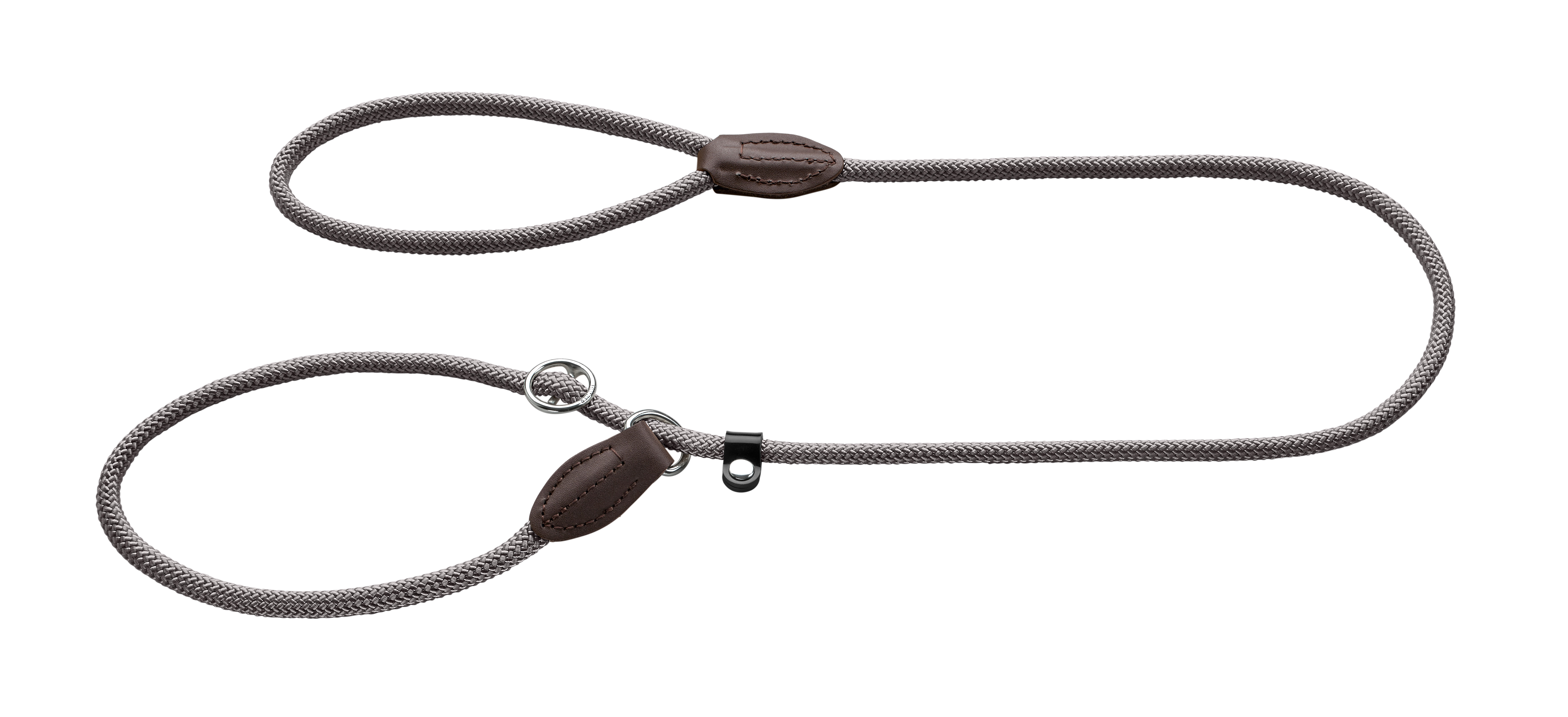 HUNTER RETRIEVERLEINE MIT STOP FREESTYLE GRAU 170X0,8 CM