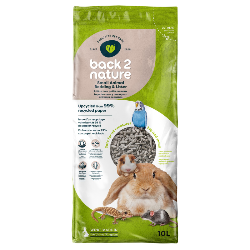 BACK-2-NATURE BODEMBEDEKKING RECYCELT 10 L 4,1 KG