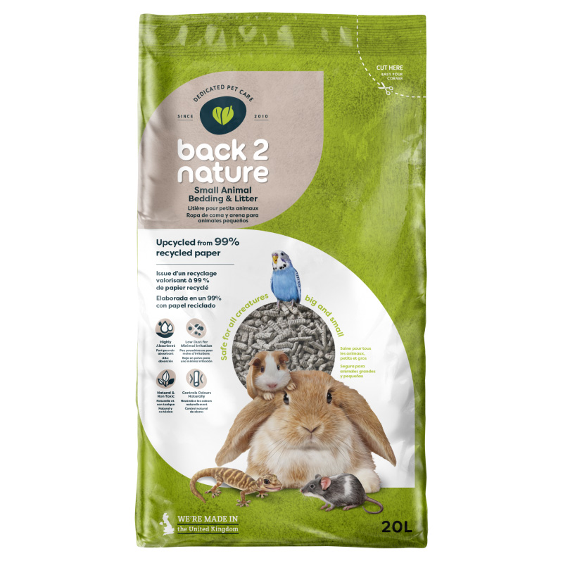 BACK-2-NATURE BODEMBEDEKKING RECYCELT 20 L 7,3 KG
