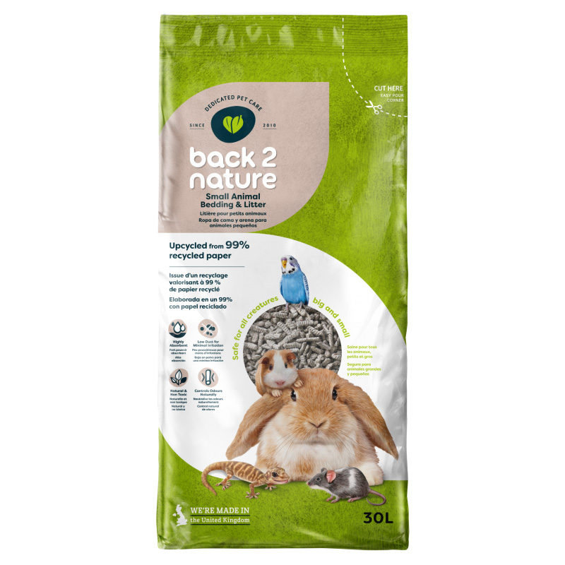 BACK-2-NATURE BODEMBEDEKKING RECYCELT 30 L 9,5 KG