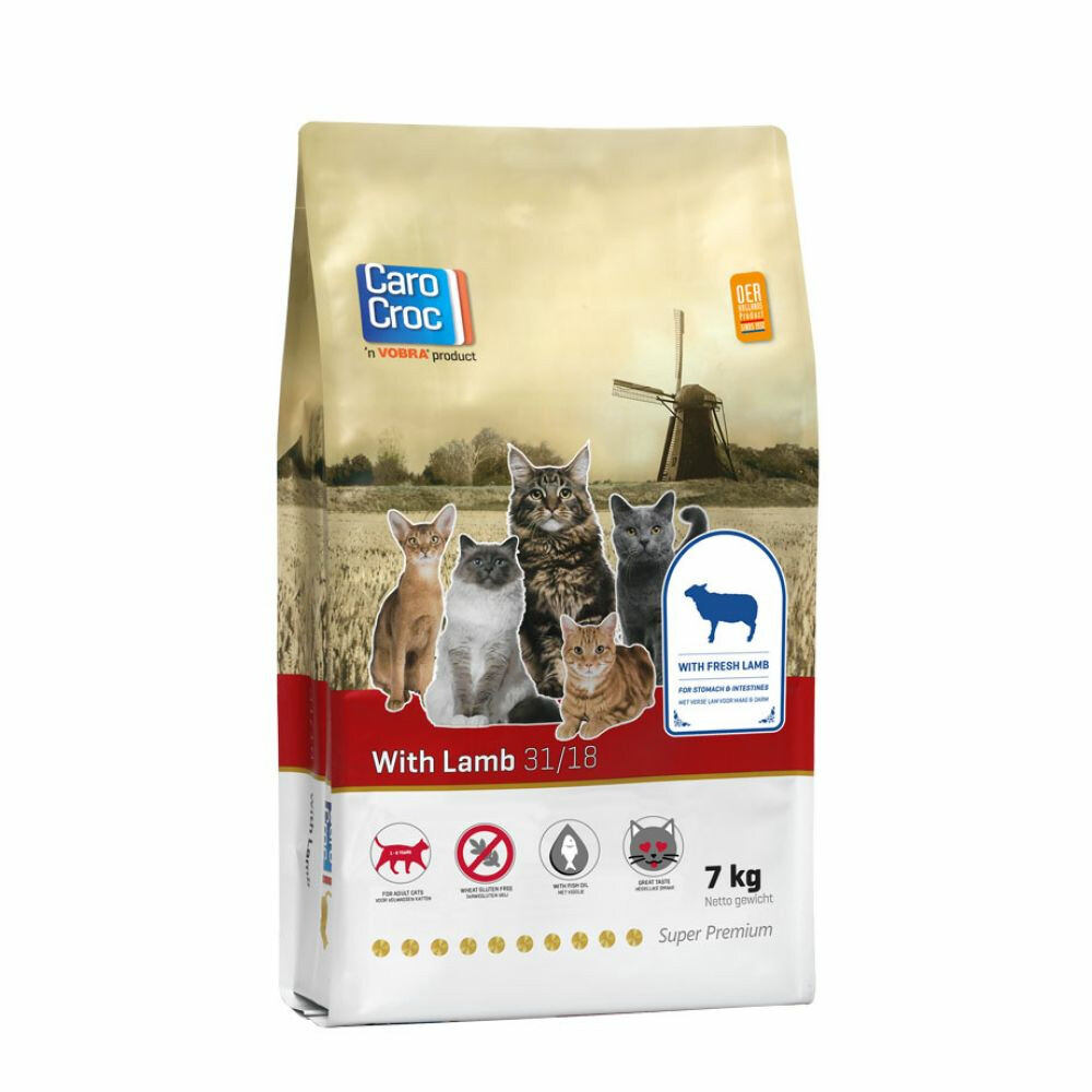 CAROCROC KATZE LAMM 7 KG