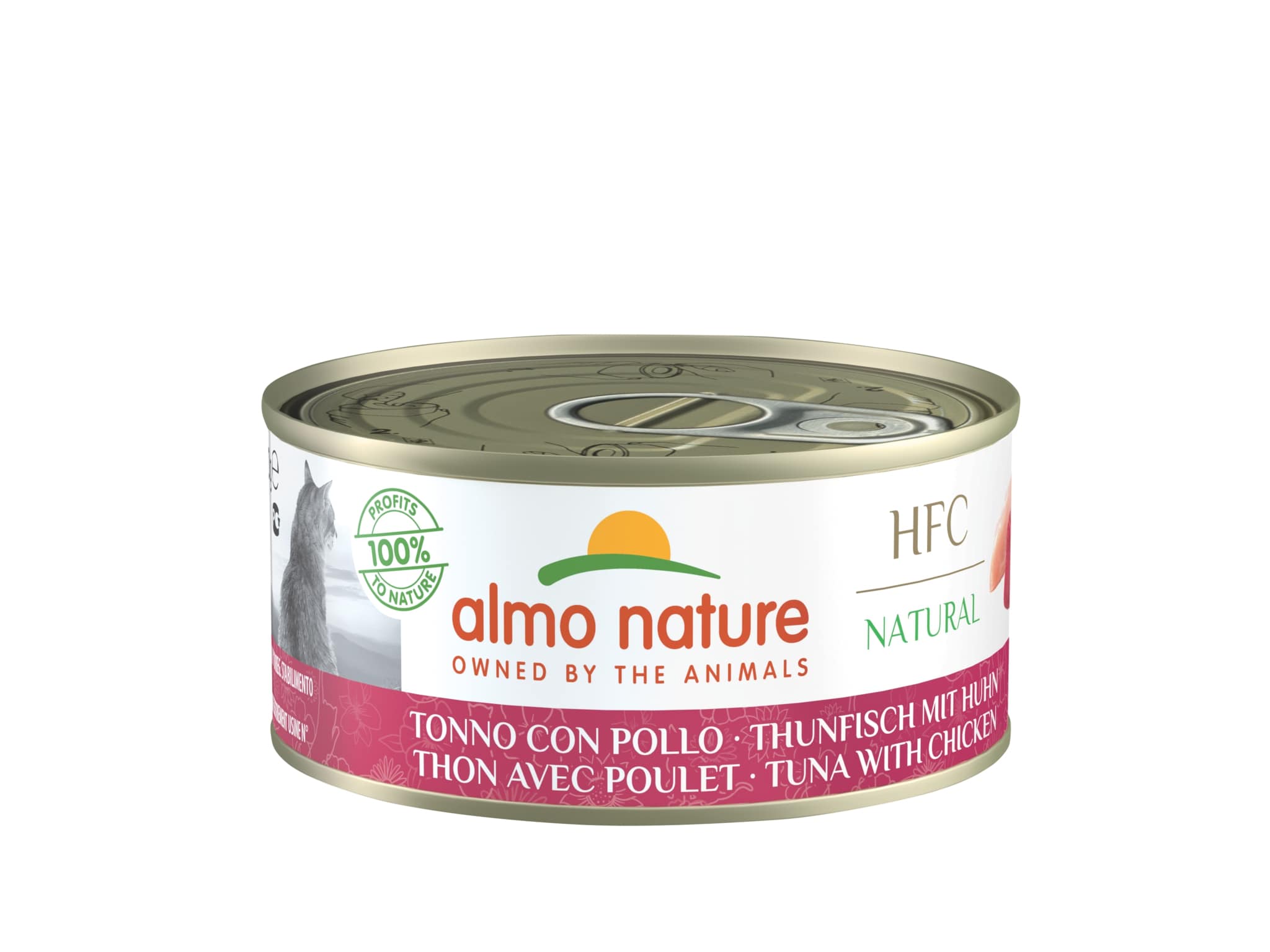 ALMO NATURE CAT THUNFISCH/HUHN 24X70 G