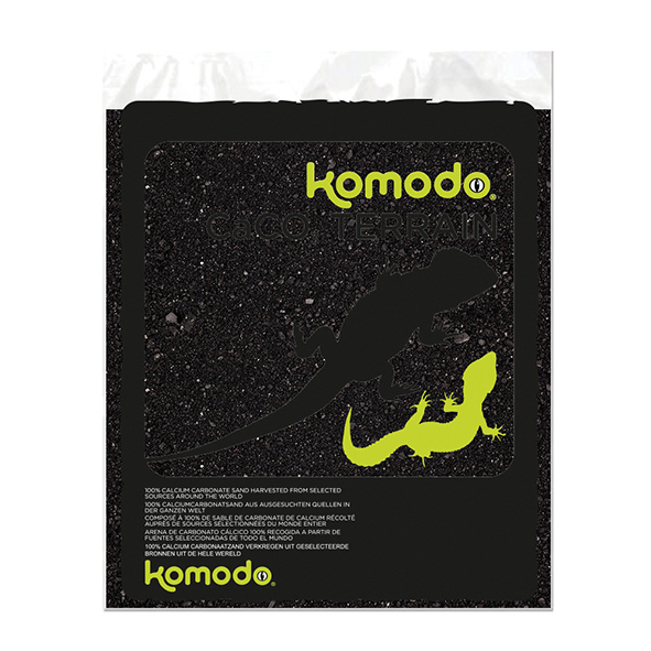 KOMODO CACO SAND SCHWARZ 4 KG