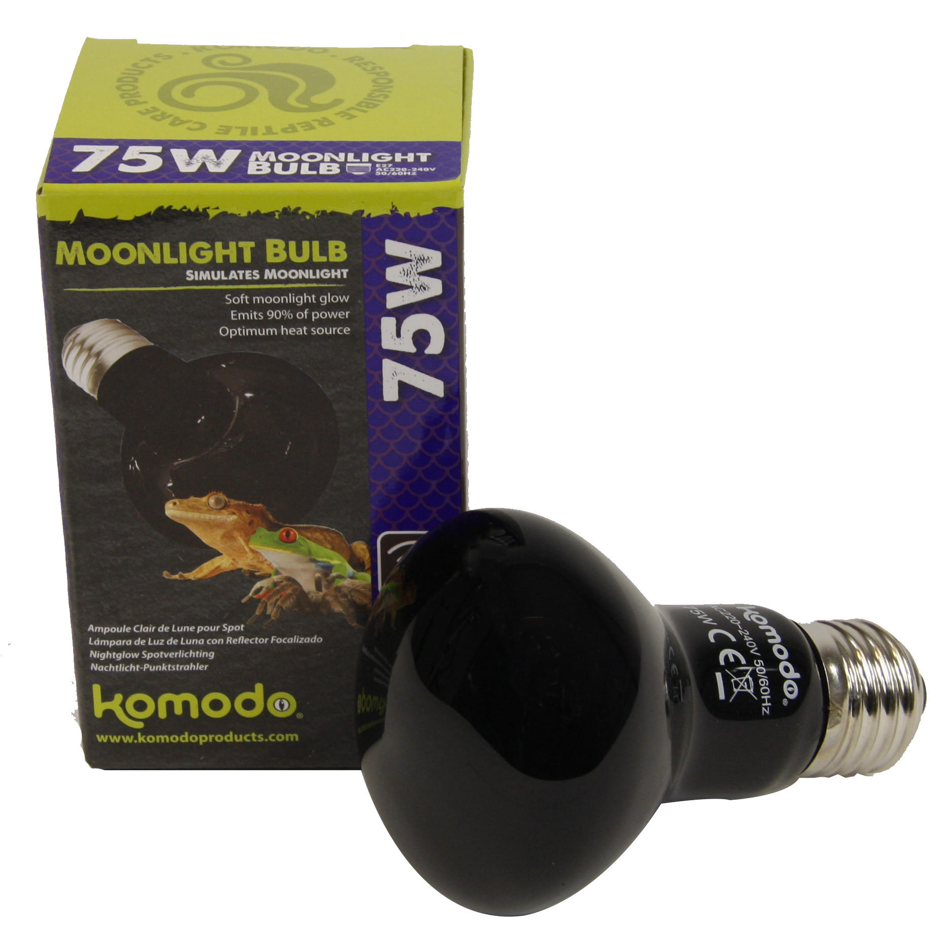 KOMODO NACHTGLOED LAMPE ES 75 WATT