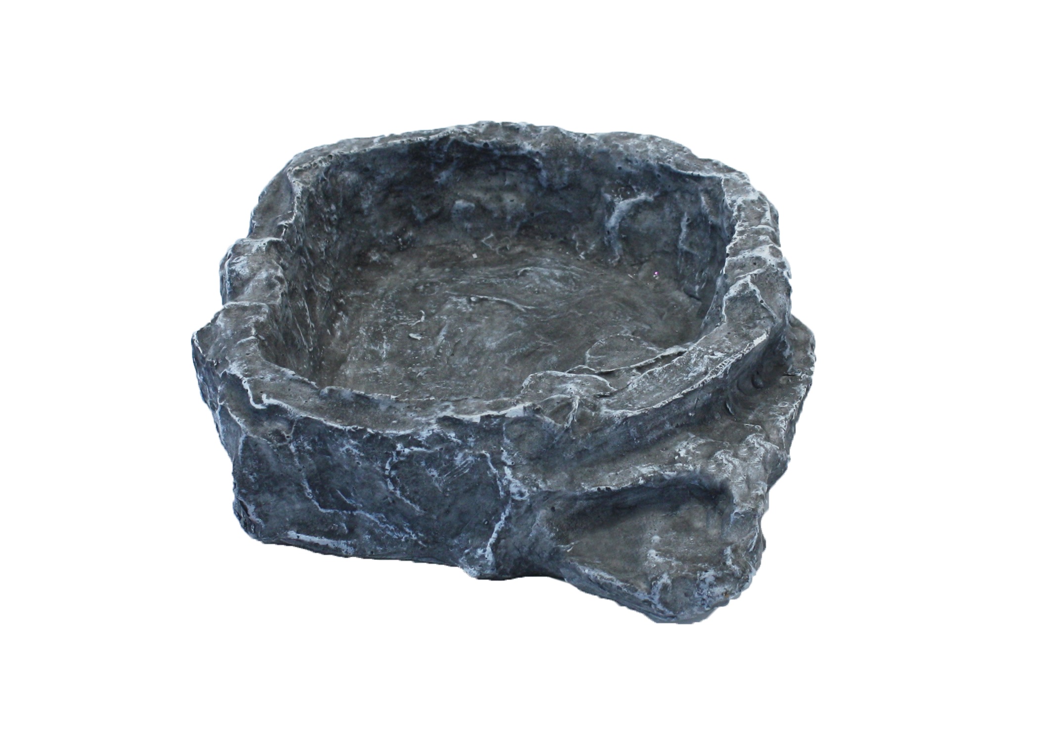 KOMODO FUTTERNAPF TERRACED GRAU 19X18X6 CM