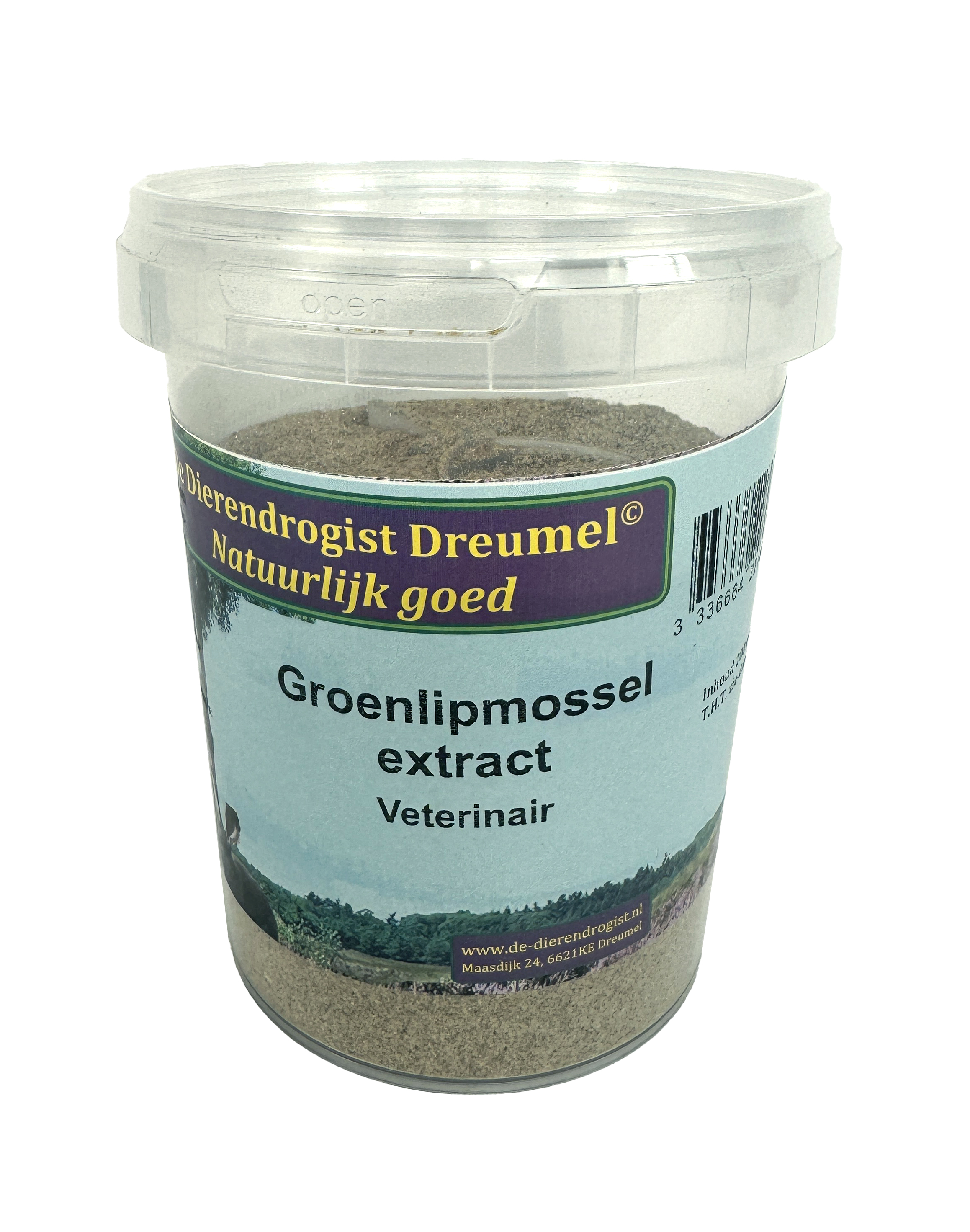 DIERENDROGIST GROENLIPMOSSEL EXTRACT VETERINAIR 200 G