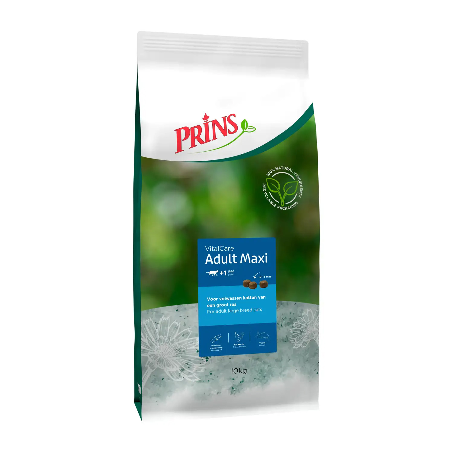 PRINS CAT VITAL PFLEGE ADULT MAXI 10 KG