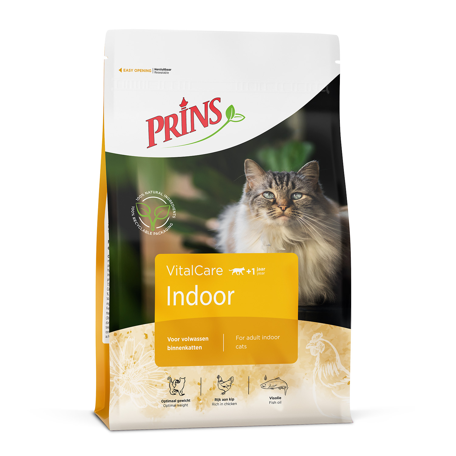 PRINS CAT VITAL PFLEGE INDOOR 10 KG