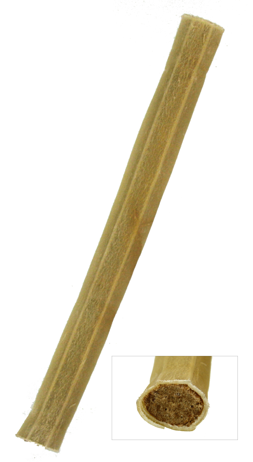 PETSNACK GEPERSTE STAAF MIT RIND 25,5 CM 20 MM 10 STK.