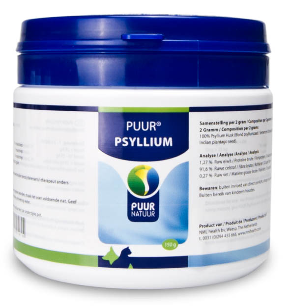 PUUR NATUUR PSYLLIUM HUND UND KATZE 150 G
