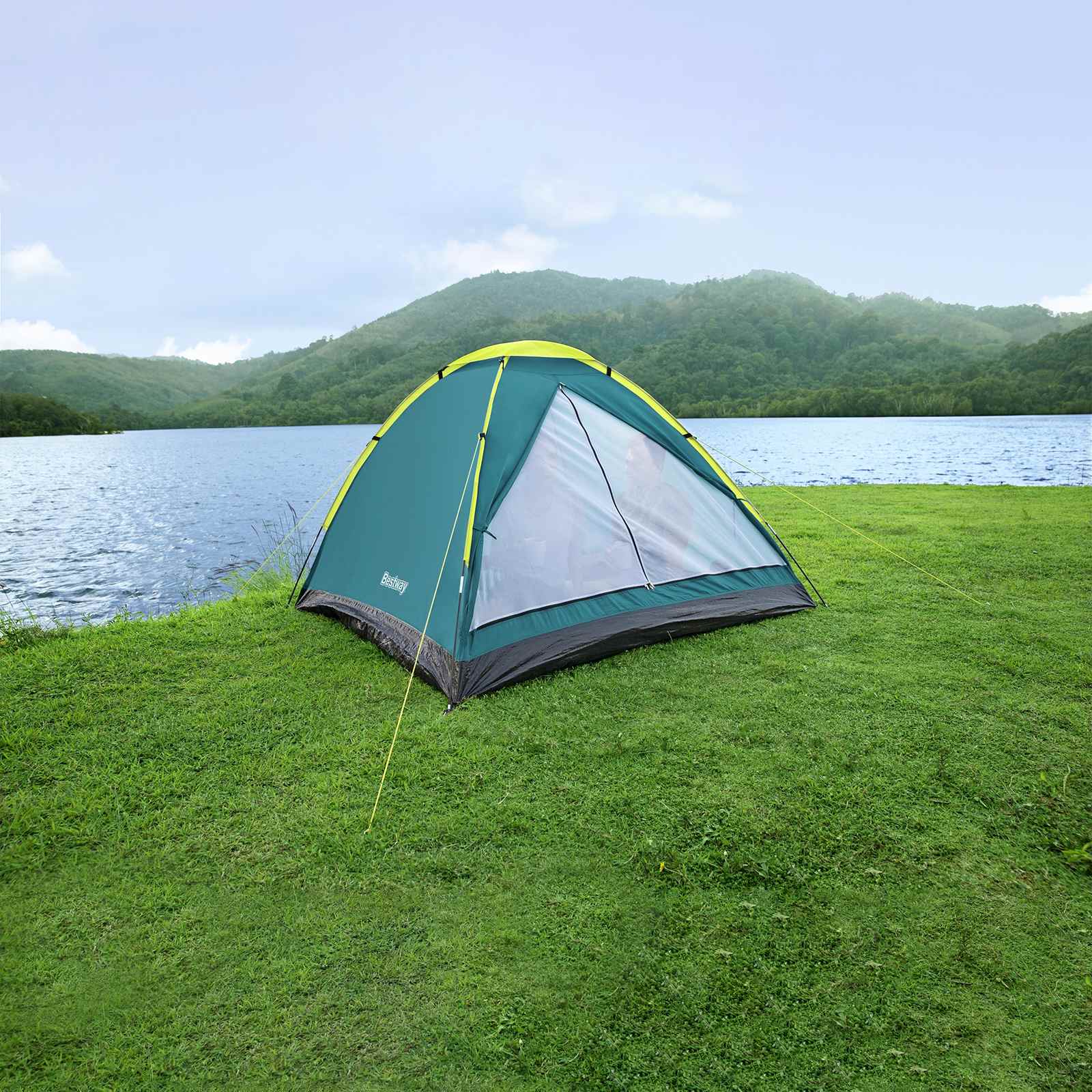 Bestway Cool Mount Zelt Grün 1,45 x 2,05 x 1 m 190 T Polyester Stoff