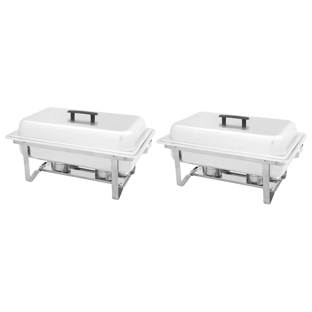 Chafing Dish Set 2-tlg. Edelstahl