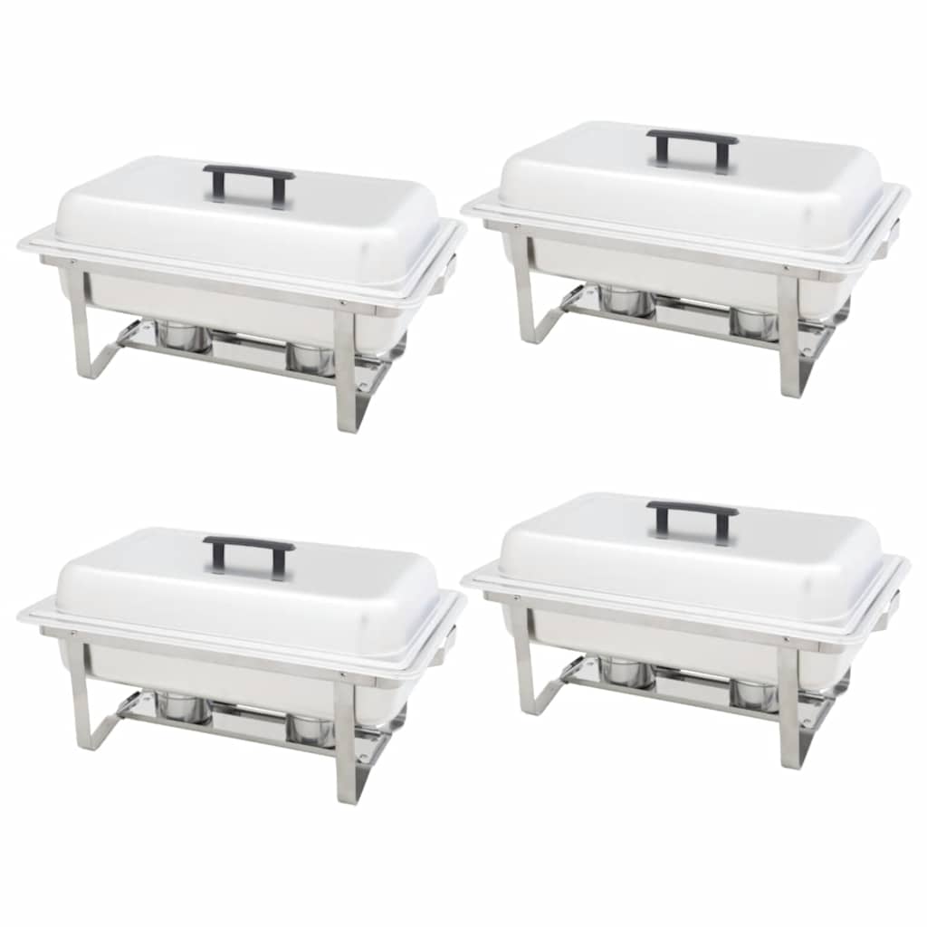 Chafing Dish Set 4-tlg. Edelstahl