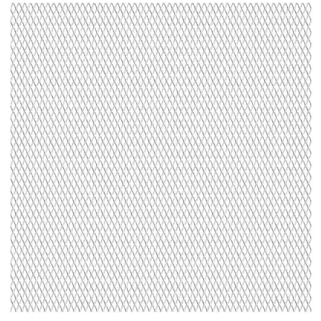 Gittermatte Streckmetall Edelstahl 100x85 cm 45x20x4 mm