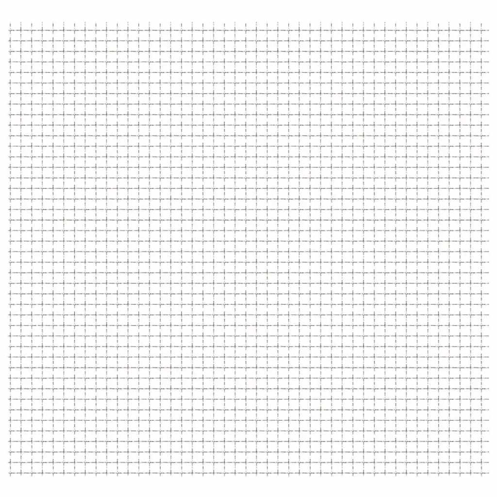 Wellengitter Edelstahl 50×50 cm 11×11×2 mm