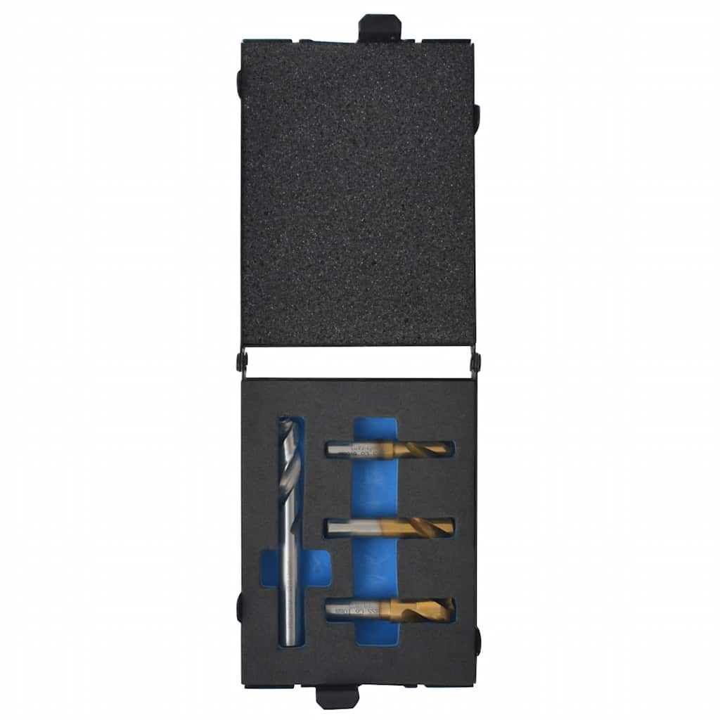 4-tlg. Schweißpunktbohrer-Set HSS