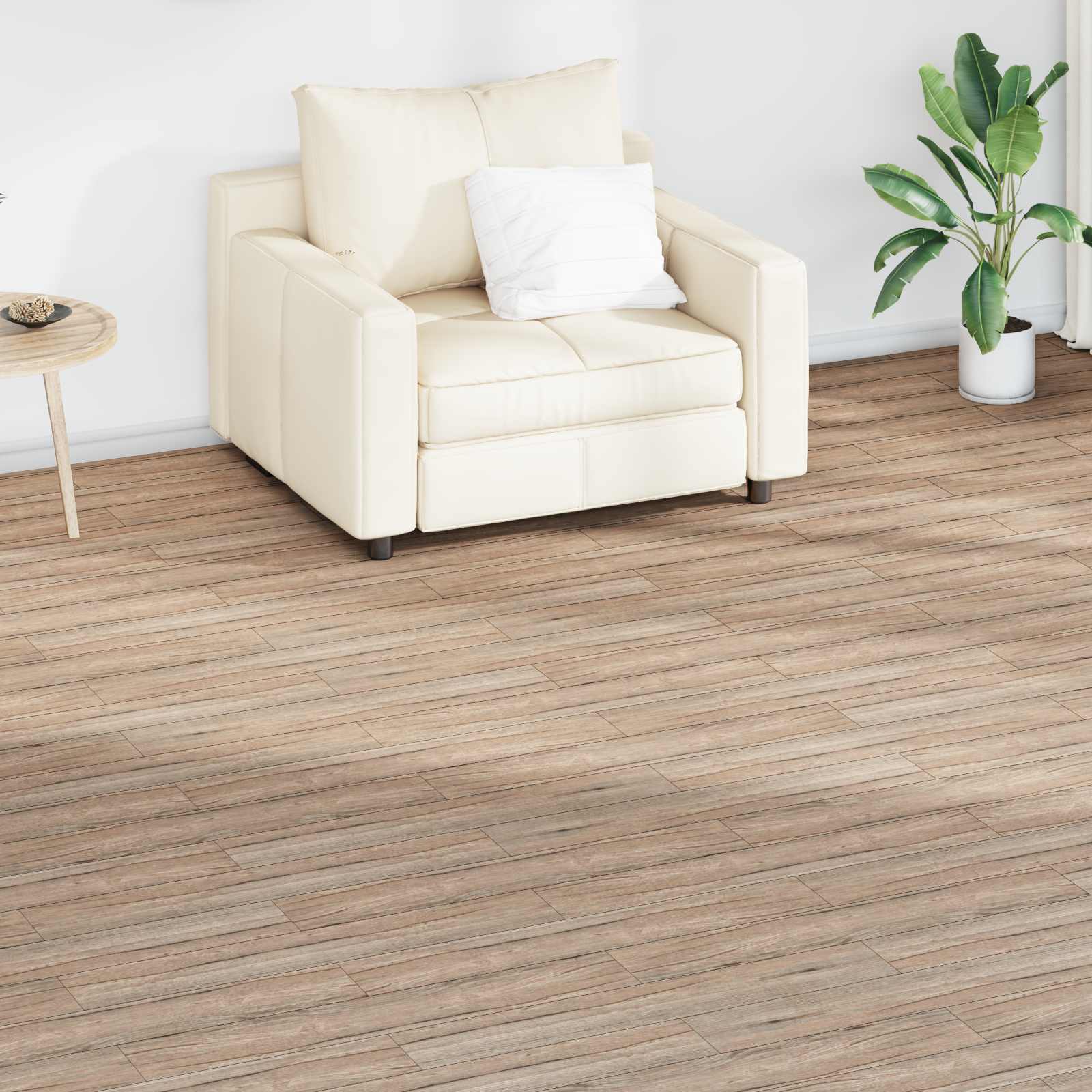 Bodenplanken Eichenbraun 5,02 m² 36 Stk. PVC