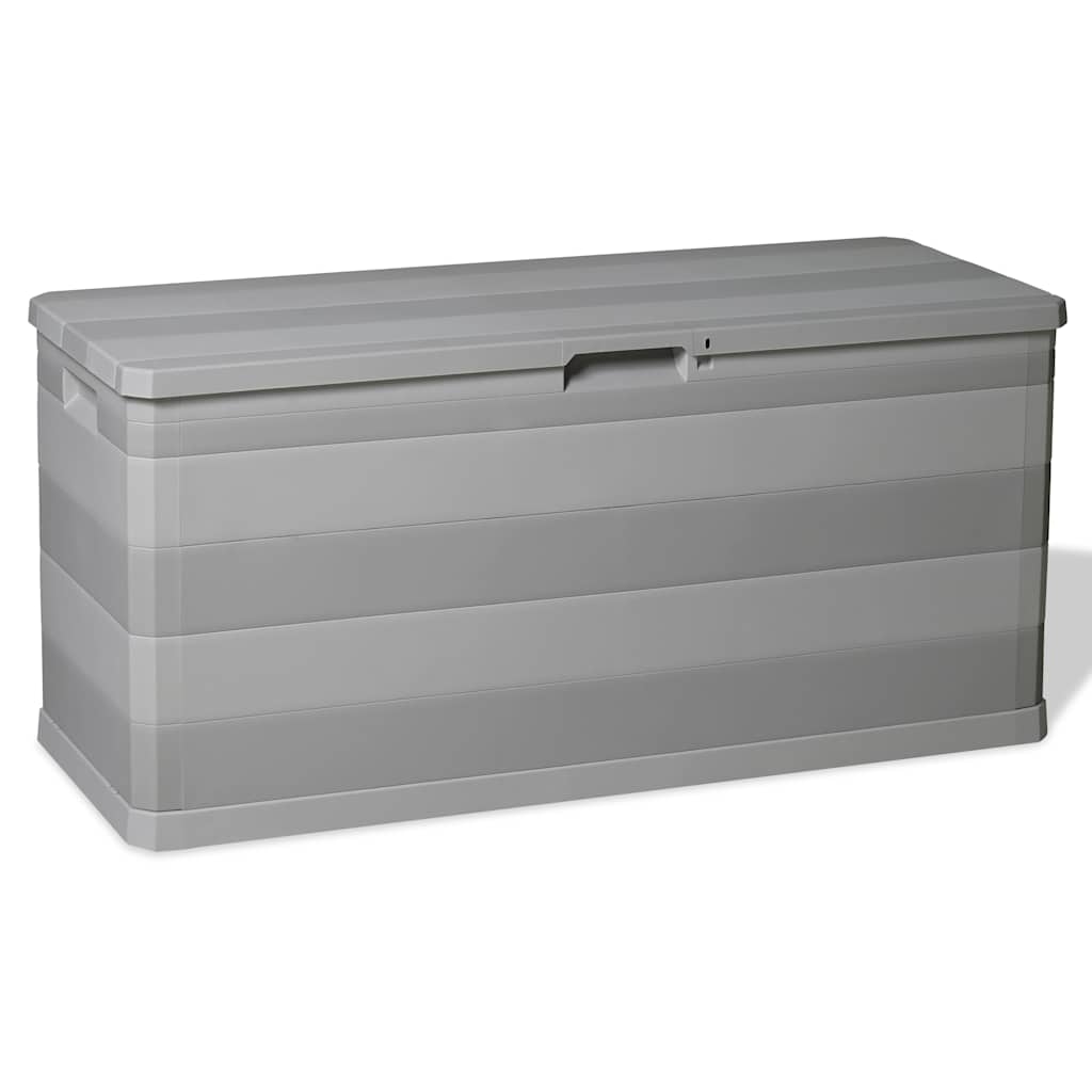 Gartenbox Grau 117×45×56 cm