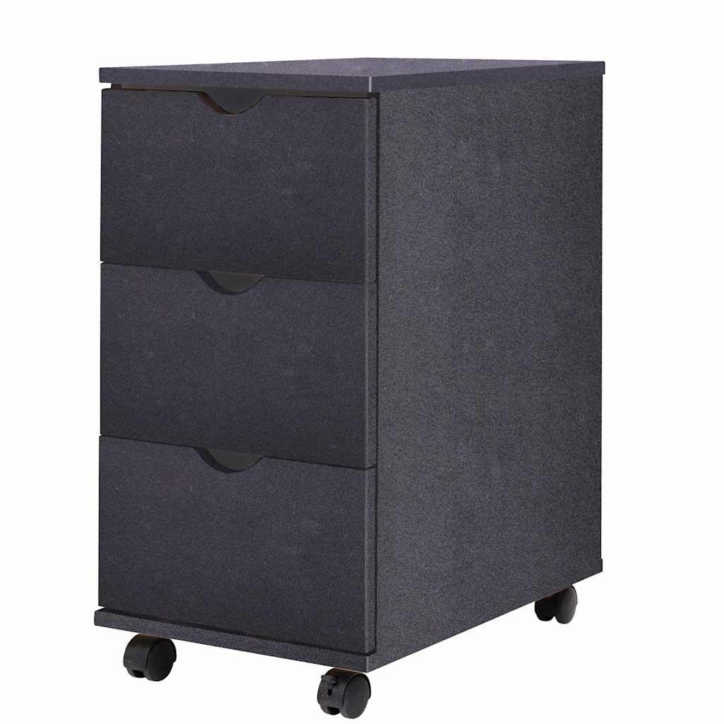Schubladenelement 33×45×60 cm Schwarz