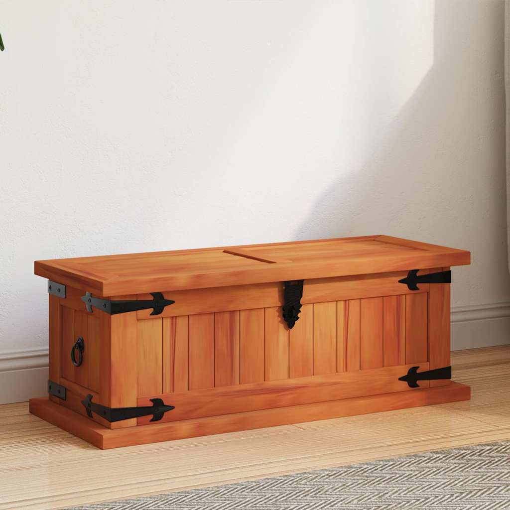 Aufbewahrungstruhe 60 x 25 x 22 cm Akazien-Massivholz