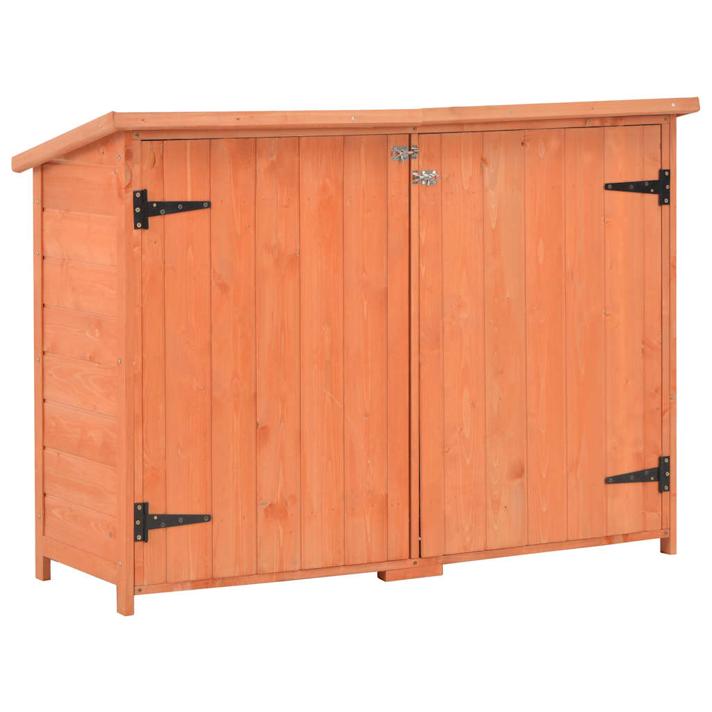Garten-Geräteschuppen 128x42x91 cm Holz
