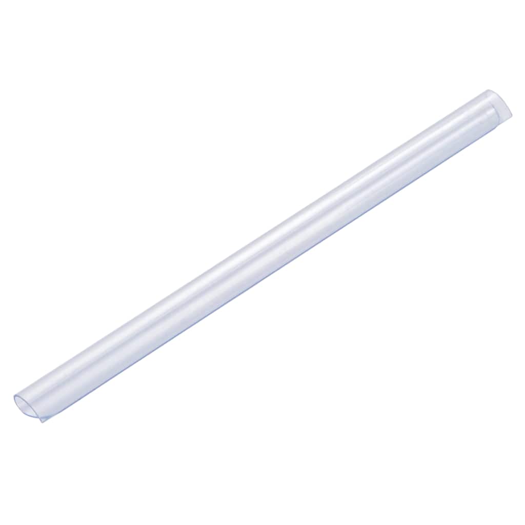 Clips für Sichtschutzstreifen 100 Stk. PVC Transparent