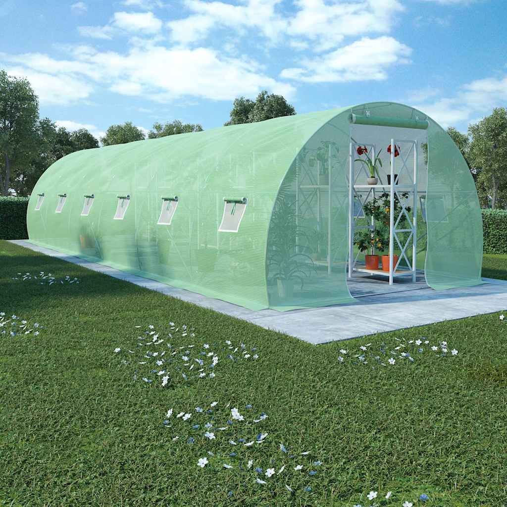 Gewächshaus 27m² 900x300x200 cm