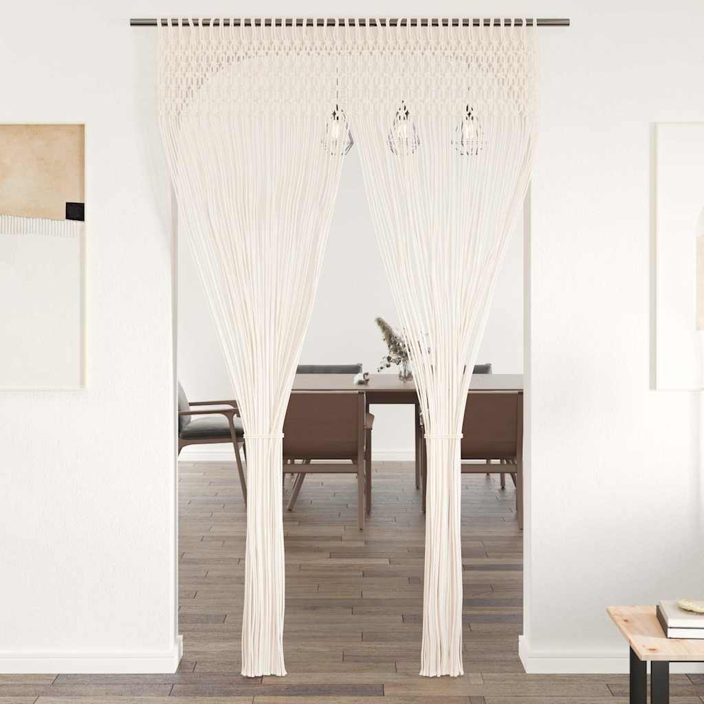 Makramee Vorhang 140×240 cm Baumwolle