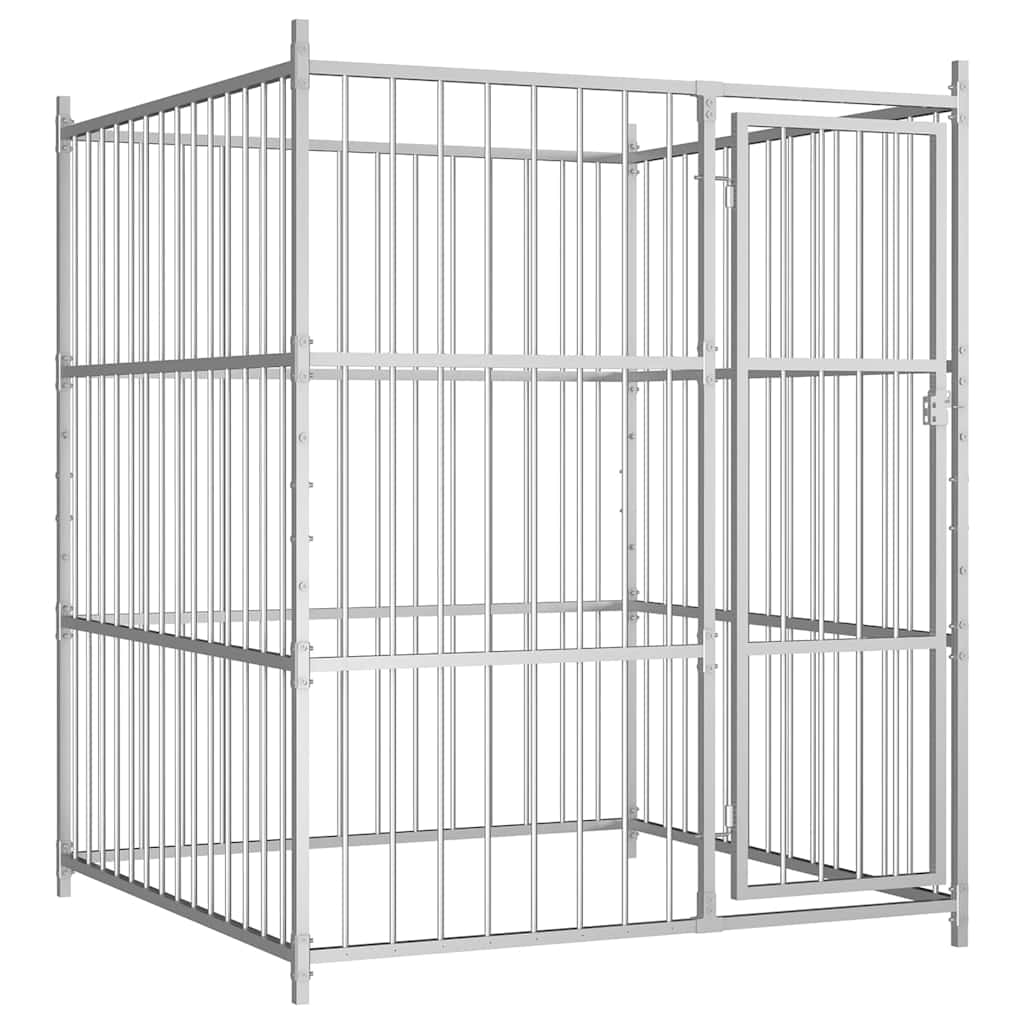 Outdoor-Hundezwinger 150×150x185 cm