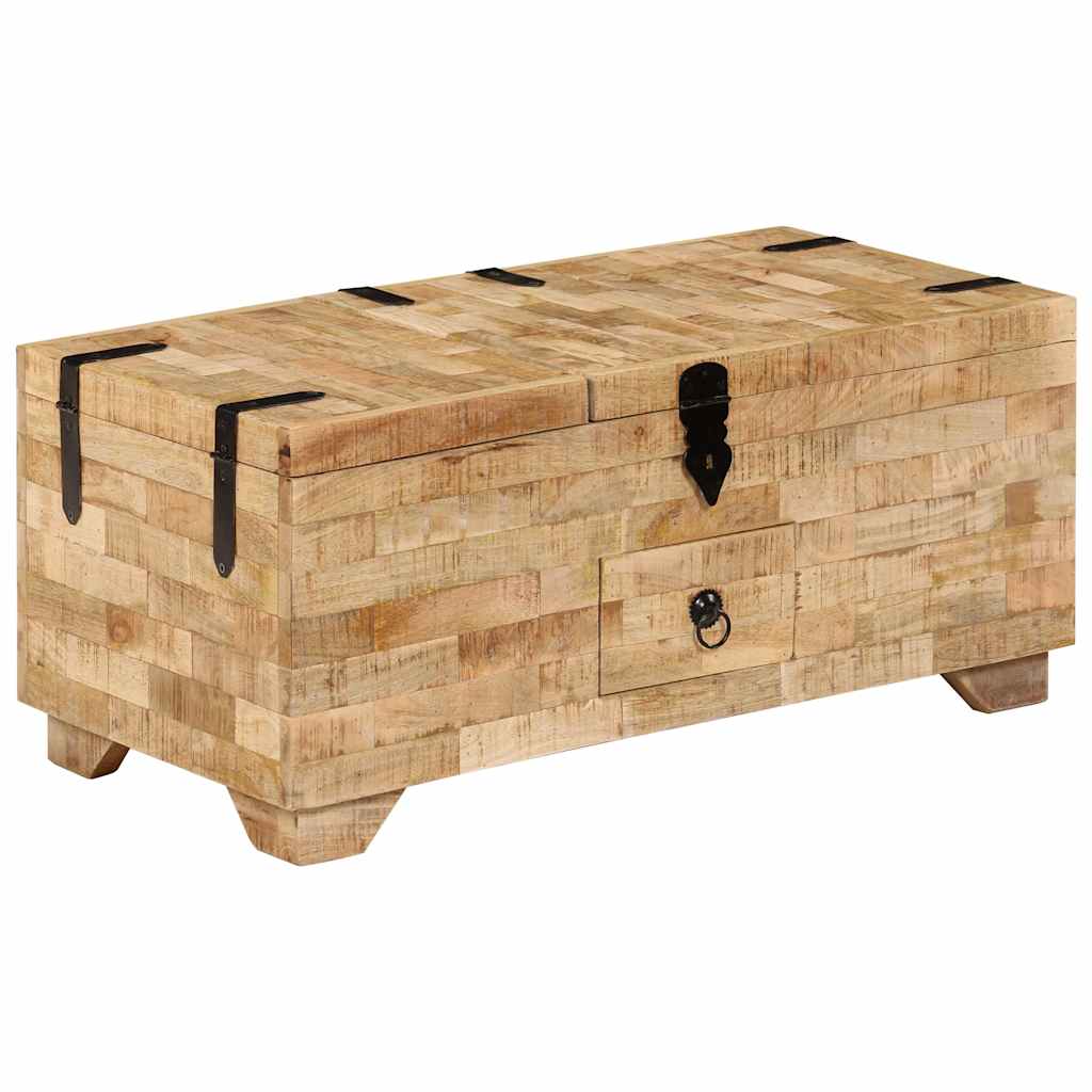 Couchtisch Massivholz Mango 80x40x35 cm