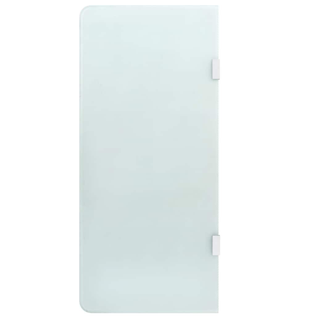 Urinal-Trennwand Wandmontage 90 x 40 cm Hartglas