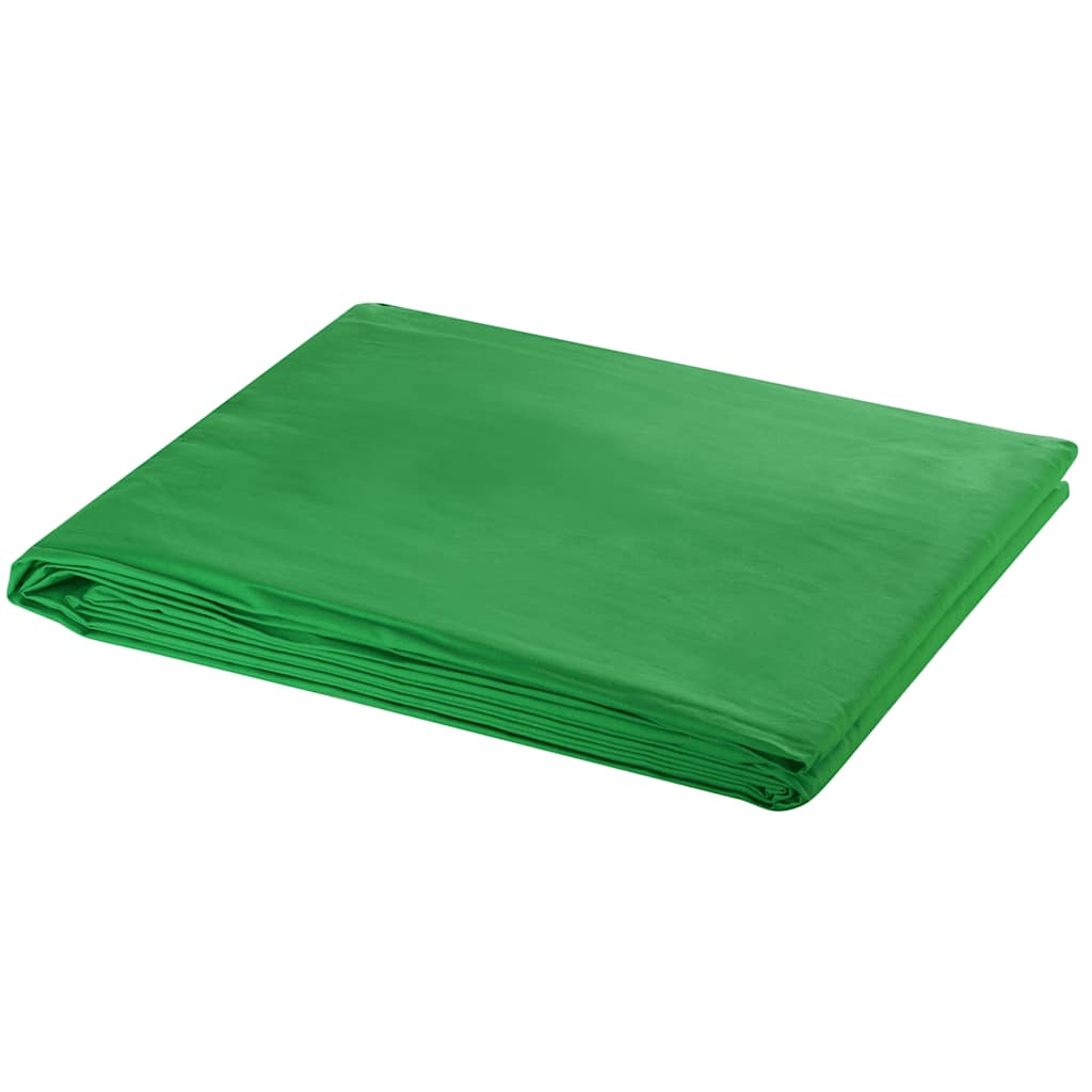 Fotohintergrund ohne Ständer Baumwolle Grün 500x300 Chroma-Key