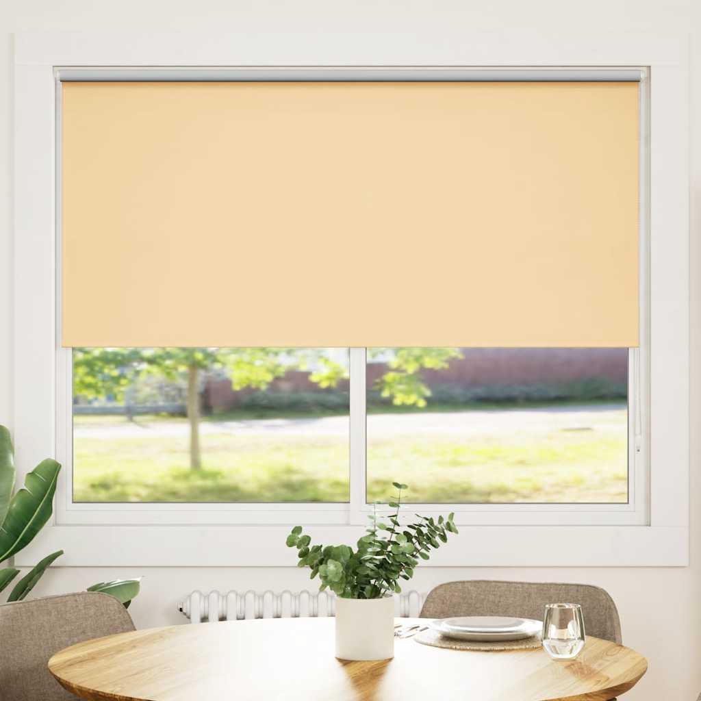Verdunkelungsrollo 144,4 x 175 cm, Stoffbreite 140 cm, Beige