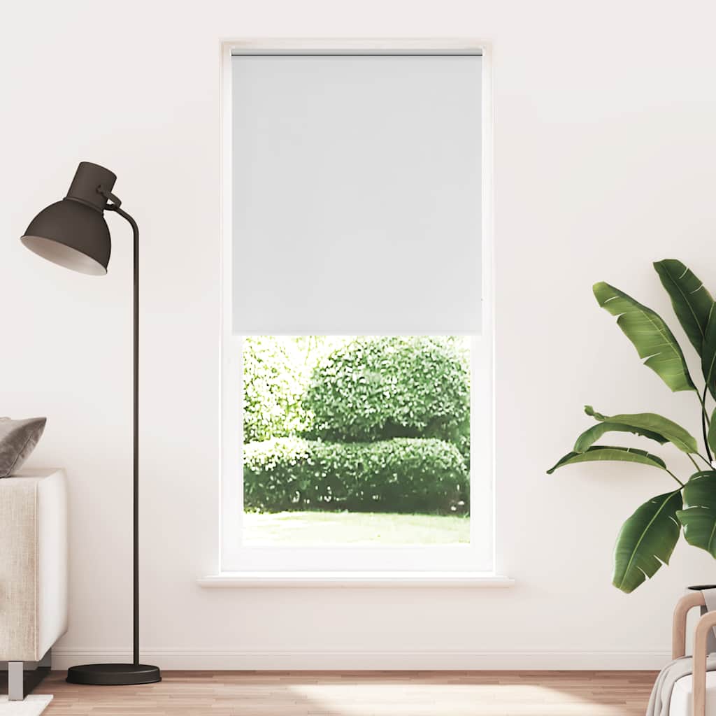 Verdunkelungsrollo 104,4 x 230 cm, Stoffbreite 100 cm, Weiß