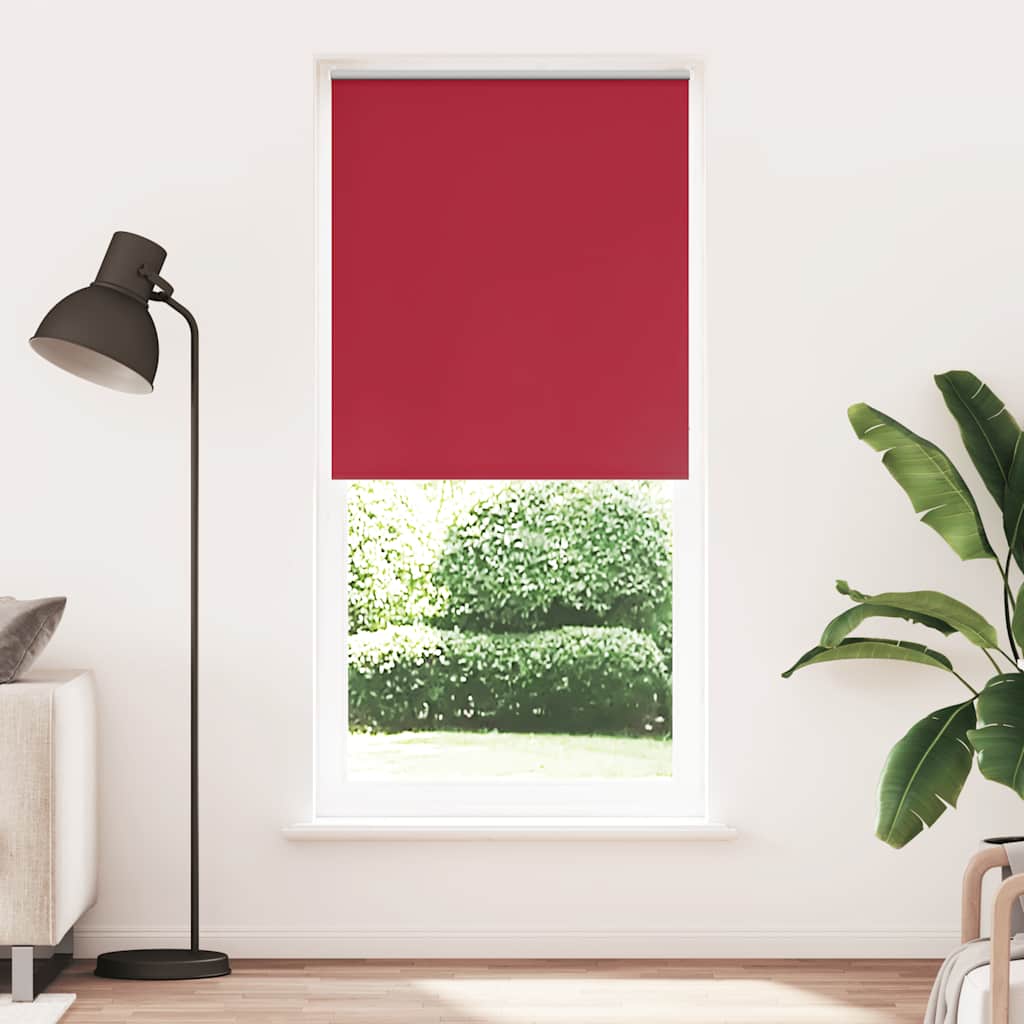 Verdunkelungsrollo 104,4 x 230 cm, Stoffbreite 100 cm, rot